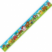 Nacario Sinaticaret Çiftlik Hayvanları Boyama Kağıdı Rulosu, Dev Boy, 45 cm x 5 Metre, Çocuklar Için Eğitici Aktivite