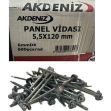 Nacario Akdeniz Trapez Panel Vida 5.5X120 6mm 600 Lü Paket