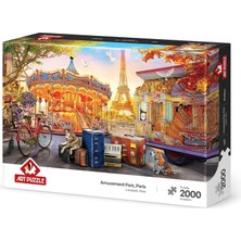 Nacario Art Puzzle Lunapark, Paris 2000 Parça Puzzle