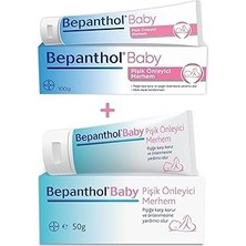 Nacario Bepanthol Baby Pişik Önleyici Merhem 100 Gr+ Baby Pişik Önleyici Merhem 50 gr P10550