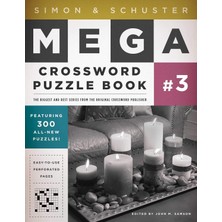 Nacario Simon & Schuster Mega Crossword Puzzle Book #3 (Volume 3)