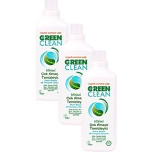Nacario U Green Clean Organik Portakal Yağlı Yüzey Temizleyici 1000 ml 3 Lü Set
