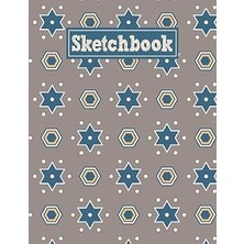 Nacario Sketchbook: 8.5 x 11 Notebook For Creative Drawing And Sketching Activities With Polygon Themed Cover Design