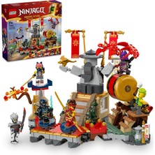 Nacario LEGO Nınjago Turnuva Savaş Arenası 71818 – 7 Yaş ve Üzeri Kız ve Erkek Çocukları Için 6 Minifigür Içeren Yaratıcı Oyuncak Yapım Seti, Çocuklar Için Doğum Günü Hediyesi Fikri (659 Parça)
