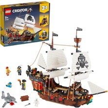 Nacario Lego® Creator 3’ü 1 Arada Korsan Gemisi 31109-9 Yaş ve Üzeri Için Yaratıcı Oyuncak Yapım Seti (1260 Parça)