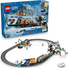 Nacario LEGO City Kaşiflerin Kuzey Kutbu Ekspres Treni 60470 - Stem’e Ilgi Duyan 7 Yaş ve Üzeri Çocuklar Için Yaratıcı ve Eğitici Oyuncak Yapım Seti, Doğum Günü Hediyesi (1517 Parça)