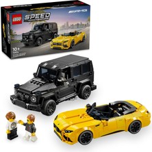 Nacario LEGO Speed Champions Mercedes-Amg G 63 ve Mercedes-Amg Sl 63 76924 – 10 Yaş ve Üzeri Araç Tutkunu Kız ve Erkek Çocukları Için 2 Model Içeren Oyuncak Yapım Seti, Doğum Günü Hediyesi Fikri (808 Parça)
