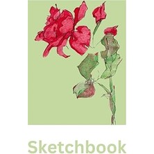 Nacario Floral Sketchbook - Rose: Sketchbook With A Rose On The Cover, 120 Blank Pages To Draw On. Ideal For Children And Adults