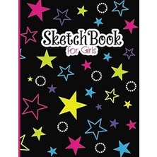 Nacario Sketch Book For Girls A4: Notebook For Drawing, Writing, Painting, Sketching Or Doodling, Large Format Sketch Book (8.5" x 11"), 110 Pages