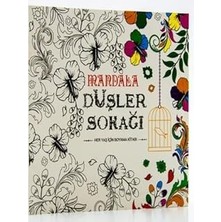 Nacario Beleşe Eğlenceli ve Huzurlu Mandala Boyama Defteri Düşler Serisi Çoktan Seçmeli Özel Boya Kitabı Büyükler Yetişkinlik Için Stress Azaltıcı Etkinlik Defteri Boya/hayal Et/çiz (Düşler Sokağı)