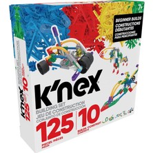 Nacario K'nex 80206 Acemi Bina Seti, Yapı 10 3D Modelleri, Eğitici Oyuncaklar Çocuklar Için, 125 Parça Kök Öğrenme Kiti, Çocuklar Için Mühendislik, Renkli Bina Inşaat Oyuncak Çocuklar Için 7 +