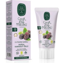 Nacario Eyüp Sabri Tuncer Doğal Karadut Özlü Çocuk Diş Macunu 60ML