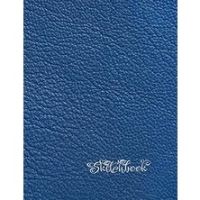 Nacario Sketchbook: Coloured Texture Pattern Affect Background, Large 8.5" x 11", 110 Pages, Perfect For Everyone, Crayons, Pencils, Drawing And Sketching