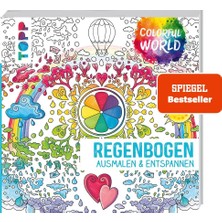 Nacario Colorful World - Regenbogen. Spıegel Bestseller: Ausmalen & Entspannen