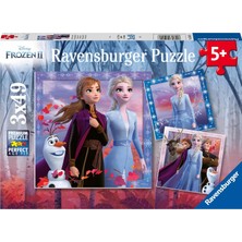 Nacario Ravensburger Yapboz, Wd Frozen2, 3X49 Parça