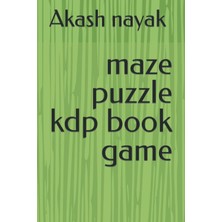 Nacario Independently Published Maze Puzzle Kdp Book Game