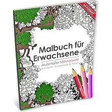 Nacario Malbuch Für Erwachsene: Zauberhafter Märchenwald (Kleestern®, A4 Format, 40+ Motive): Volume 18 (A4 Malbuch Für Erwachsene)