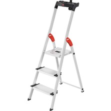 Nacario Hailo 8040307 Xxl Easyclix Emniyet Merdiveni, 5 Adım, 235 CM/130 mm