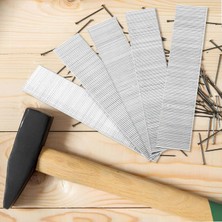 Nacario 5000 Adet Zımba Teli F30 Sanayi Tipi 30 mm Makina Çivi Çivisi Süpürgelik Parke Ahşap Mdf Tel