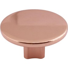 Nacario Tek Vidalı Düz Lüks Rose Düğme Metal Kulp Çekmece Mobilya Mutfak Dolabı Dolap Kulbu Kulplar