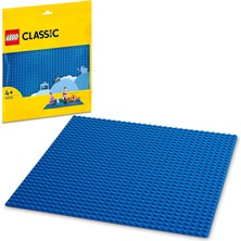 Nacario LEGO Classic Mavi Plaka 11025 – 4 Yaş ve Üzeri Kız ve Erkek Çocuklar Için Eğitici Hediye Fikri, LEGO Severler Için Yaratıcı Oyun Seçenekleri Sunan Hayal Gücü Geliştiren Oyuncak Yapım Seti (1 Parça)