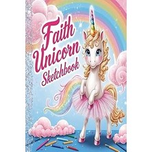 Nacario Faith:personalized Unicorn Sketchbook For Girls With Pink Name: Faith:personalized Unicorn Sketchbook For Girls With Pink Name Doodle, Sketch, Create!