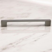 Nacario Meram (224 mm - 22.4 Cm) Inox Metal Mobilya Mutfak Çekmece Dolap Dolabı Kapak Kulbu Kulpu Kulpları