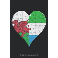 Nacario Planner: Welsh Sierra Leonean Flag United Heart Jigsaw Puzzle Flags Of Wales Sierra Leone