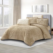 Roya Home Embossa Luxe 5 Parça Uyku Seti (220X240)