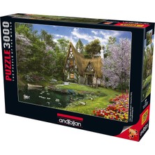 Nacario Anatolian Puzzle - Göl Evi / 3000 Parça, #4900