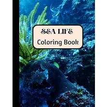 Nacario Sea Life Coloring Book 8.5X11 Inches (100 Pages)