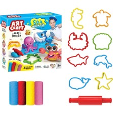 Nacario 03684 Art Craft Deniz Hayvanları Hamur Set 200 gr