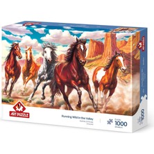 Nacario Art Puzzle Vadide Dörtnala 1000 Parça Puzzle