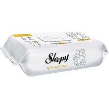 Nacario Sleepy Extra Islak Bebek Havlusu 90 Adet