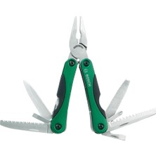 Nacario Bosch - 12 Fonksiyonlu Çok Amaçlı Çakı, Ergonomik Tasarım, Uzun Ömürlü, Yeşil