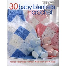 Nacario 30 Baby Blankets To Crochet-30 Adorable Designs With Endless Techniques Including Ripple Stitches, Granny Squares, Colorwork Stripes And Blocks, Lace Textures, And More