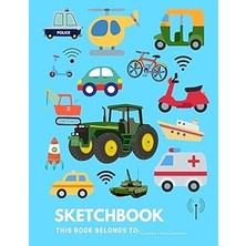 Nacario Sketchbook & Notebook: Large Blank Paper For Drawing, Writing, Painting Or More: Perfect For Students, Kids, School, Special Gift Or More
