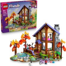 Nacario LEGO Friends Şirin Sonbahar Orman Kulübesi 42705-9 Yaş ve Üzeri Kız ve Erkek Çocuklar Için Mini Bebek ve Oyuncak Hayvanlar Içeren Yaratıcı Oyuncak Yapım Seti, Hediye Fikri (1229 Parça)