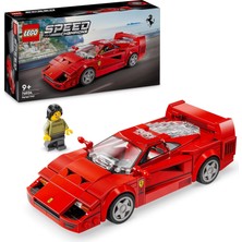 Nacario LEGO Speed Champions Ferrari F40 Süper Araba 76934 – 9 Yaş ve Üzeri Çocuklar Için Inşa Edilebilen Oyuncak Araç Modeli Yapım Seti (318 Parça)