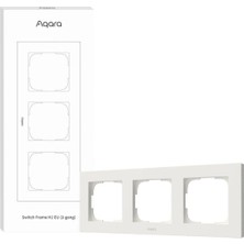 Nacario Aqara Anahtar Çerçevesi 3'lü Beyaz FE-X02D-B