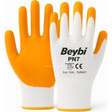 Nacario Beybi Polyester Örme Nitril Eldiven, Pn7, Yarı Kaplama, Aşınma, Yağ, Grese Dayanıklı, Iş Güvenliği Eldiveni