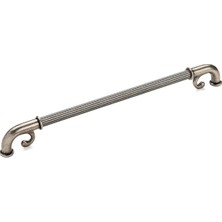 Nacario System 4645 Modern Kulp Eskitilmiş Mat Gümüş Renk 320 mm Antik Gümüş Tek Ebat SSY4645 0320 Osm-Osm