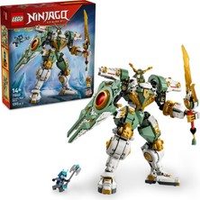 Nacario LEGO Nınjago Lloyd'un Titan Robotu 15. Yıl Dönümü 71860-14 Yaş ve Üzeri Çocuklar Için Lloyd, Grimfax, Buz Elementi Ustası Minifigürleri Içeren Yaratıcı Oyuncak Yapım Seti, Hediye Fikri (1293 Parça)