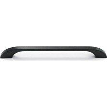 Nacario Meriç Antrasit Çekmece Kulp 160 mm Şık Modern Tasarım Dayanıklı Metal Mobilya Dolap Kulpu