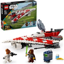 Nacario LEGO Star Wars Jedi Bob’un Starfighter’ı 75388-8 Yaş ve Üzeri Star Wars Sevenler Için Inşa Edilebilen Oyuncak Starship Yapım Seti (305 Parça)