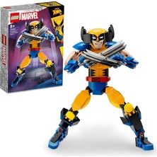 Nacario LEGO Marvel Wolverine Yapım Figürü 76257 – 8 Yaş ve Üzeri Kız ve Erkek Çocuklar Için Süper Kahraman Hediyesi Fikri, 3 Uzayan Pençe Gibi Orijinal Detaylar Içeren Yaratıcı Oyuncak Yapım Seti (327 Parça)