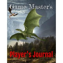 Nacario Independently Published Game Master's Player Journal: Innerspace Dragon Edition: A Notebook For Roleplay Gamers (Game Master's Role Playing Aids: For Players And Game Masters)