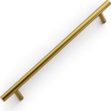 Nacario Alteta Gold Altın 224 mm 22.4 cm Metal Mobilya Kulp Mutfak Dolap Çekmece Dolabı Kapak Kulpları