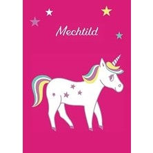 Nacario Mechtild: Einhorn Malbuch / Tagebuch / Notizbuch - Dın A4 - Blanko (German Edition)