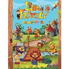 Nacario Lions Family - Drawing Pad: A 4 Drawing Pad/sketchpad For Kids From The “ Lions Family “ Coloring Book (Coloring Books For Kids With Samples)